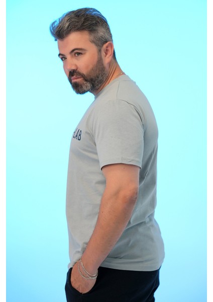 Erkek G-Lab Baskılı T-Shirt