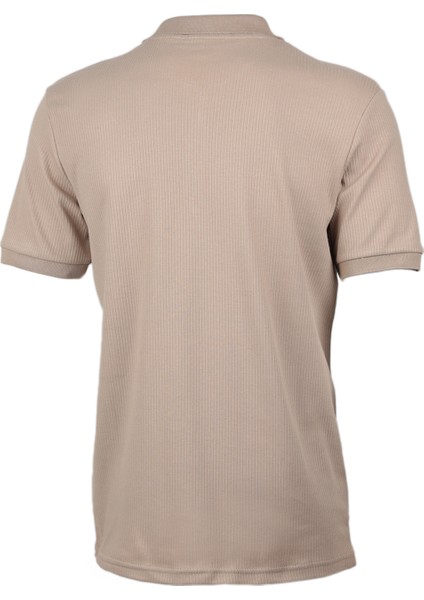 Erkek Iğne Çıkartmalı Polo Yaka T-Shirt