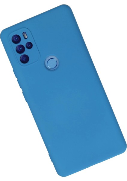 General Mobile Gm 21 Pro Kılıf Nano Içi Kadife Silikon - Mavi Mrayd