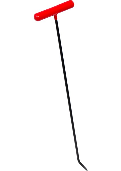 60 cm 8 mm Çap Tek Kıvrımlı Yassı Uçlu Boyasız Göçük Düzeltme Çubuğu - S4-06, Pdr Çubuk