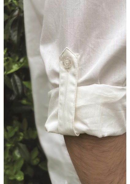 Luigi Beyaz Erkek Gömlek modelleri