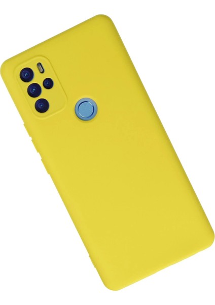 General Mobile Gm 21 Pro Kılıf Nano Içi Kadife Silikon - Sarı Mrayd