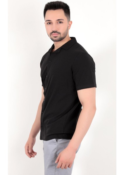 Erkek Regular Kesim Kısa Kol Gömlek fiyatları