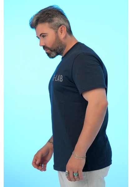 Erkek G-Lab Baskılı T-Shirt