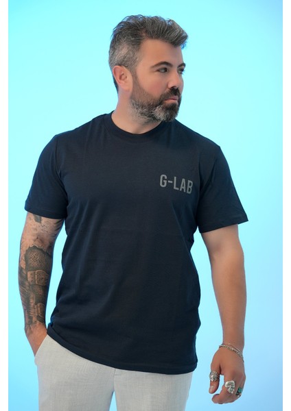 Erkek G-Lab Baskılı T-Shirt