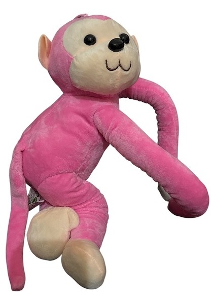 Sevimli Sesli Pembe Maymun Peluş Oyuncak 60CM modelleri