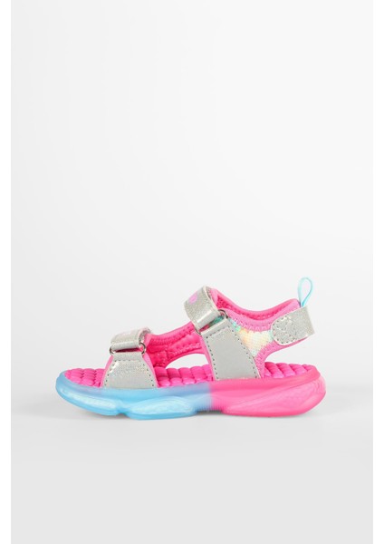 Can Bebe Işıklı Phylon Sandalet Fuşya