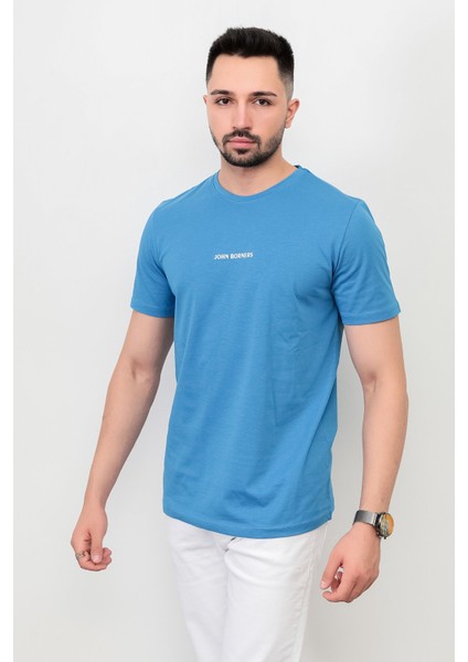 Erkek John Borners Bask T-Shirt indirimleri