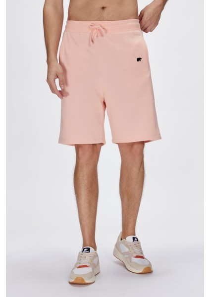 Gian Sweatshorts Pembe Erkek Şort