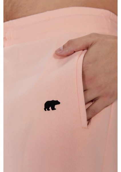 Gian Sweatshorts Pembe Erkek Şort