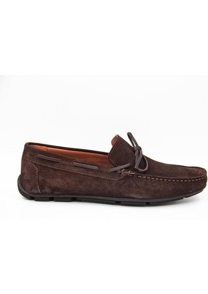 1562-1559 Erkek Casual Ayakkabı - Kahverengi Nubuk