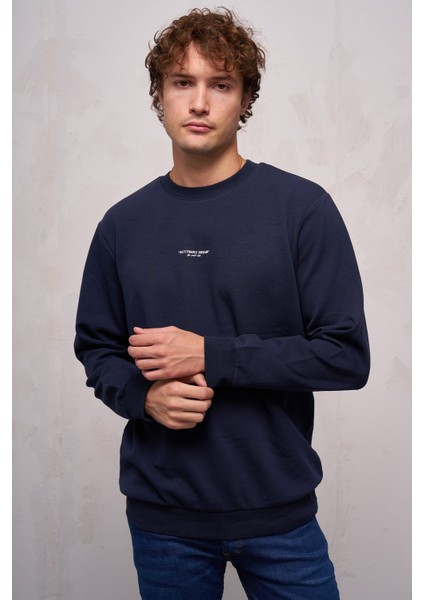 Erkek Duble Face Butterfly Dream Interlok Sweatshirt modelleri