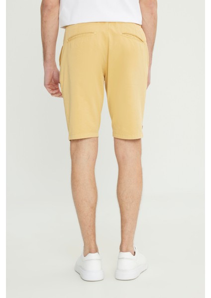 Slim Fit Dar Kesim Pamuklu Yan Cepli Şort indirimleri