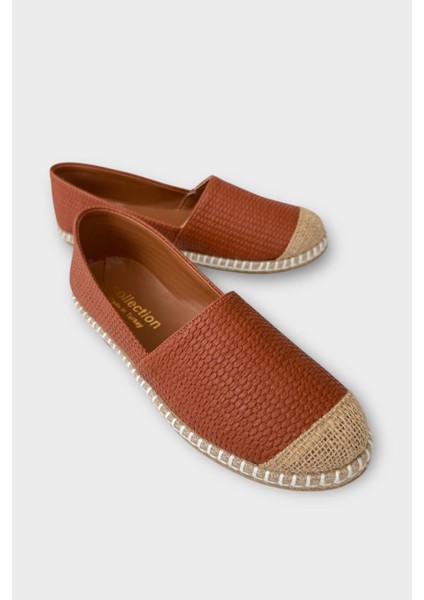 Kadın Espadril Babet Ayakkabı TABA fiyatları