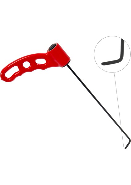 25 cm 4 mm Çap Sustalı Sağ Sol Yassı Çubuk - S10-02