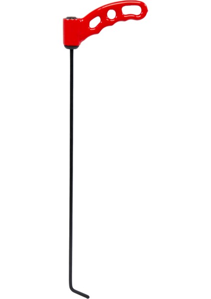 41 cm 6 mm Çap Sustalı Sağ Sol Yassı Çubuk, Boyasız Göçük Düzeltme Çubuğu, Pdr Çubuk - S10-04