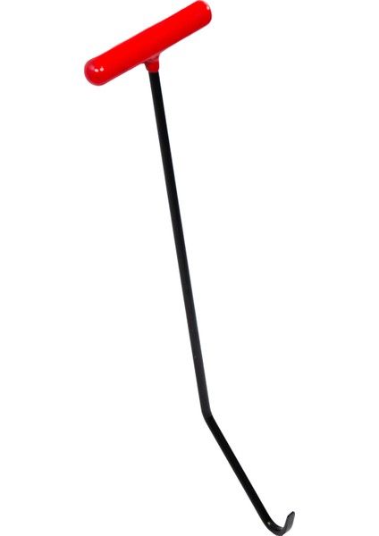 63 cm 10 mm Çap Tek Kıvrımlı Çengel Kobra Uçlu Boyasız Göçük Düzeltme Çubuğu - S5-02, Pdr Çubuk