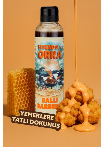 Ballı Barbekü Sos 280 gr – Doğal Tatlı Acı Bbq Sos