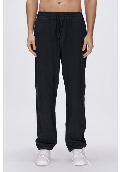 Lowell Siyah Erkek Pantolon