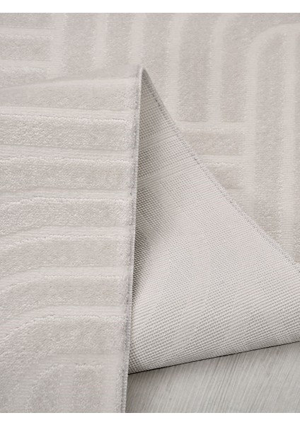 Veneto 4336 Krem Triko Akrilik Yapışmaz Salon Mutfak Oturma Odası Halı modelleri