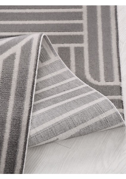 Veneto 4375 Gri Triko Akrilik Yapışmaz Salon Mutfak Oturma Odası Halı fiyatları