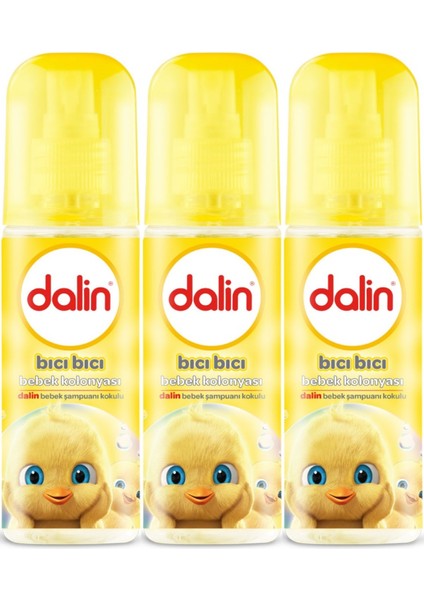 Bebek Kolonyası 150ML Klasik (Bıcı Bıcı Kokusu) (3 Lü Set)