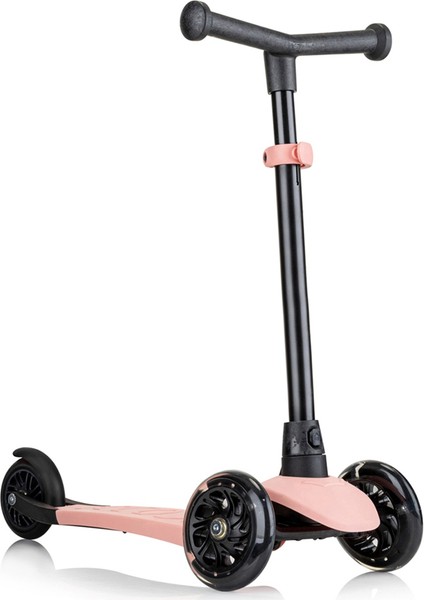 Çocuk Scooter 3 Tekerlekli Kaykay - 2-7 Yaş Dengeli ve Güvenli Sürüş Pudra