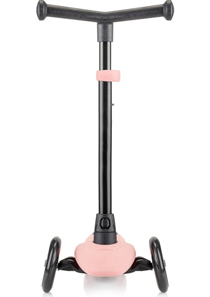Çocuk Scooter 3 Tekerlekli Kaykay - 2-7 Yaş Dengeli ve Güvenli Sürüş Pudra