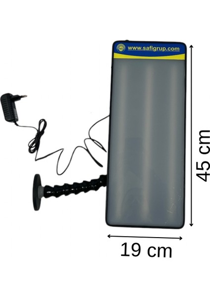 Mıknatıslı Boyasız Göçük Düzeltme Lambası, 3 Sıralı Pdr LED Lambası