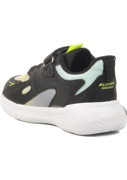 Siyah-Sarı Çocuk Spor Ayakkabı Ruffon 2480 F