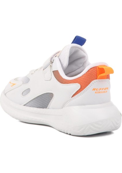 Beyaz-Siyah-Saks Çocuk Spor Ayakkabı Ruffon 2480 F fırsatları