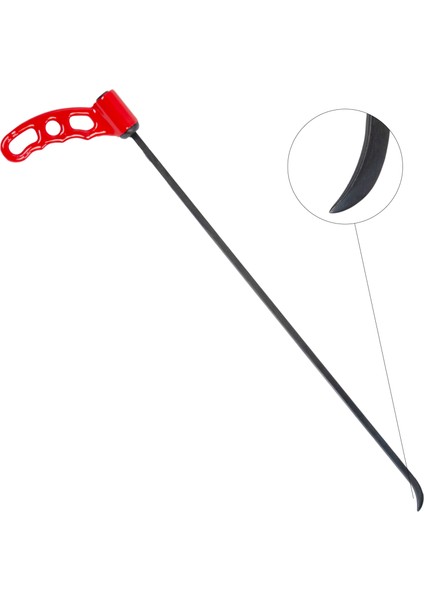 53 cm 3x8 mm Çap Tek Taraflı Balina Sustalı Çubuk, Boyasız Göçük Düzeltme Çubuğu, Pdr Çubuk - S11-02