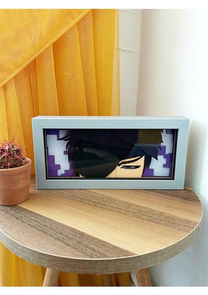 Aizen 3D Anime Lightbox Işıklı Kutu Tablo