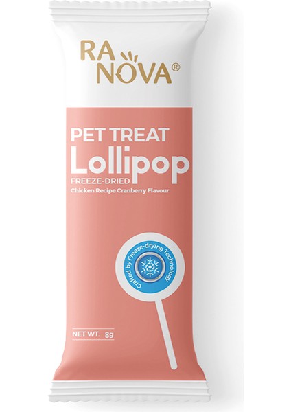 Karışık Lezzetli Lolipop Köpek Ödül Maması 8 Gr 6 Adet