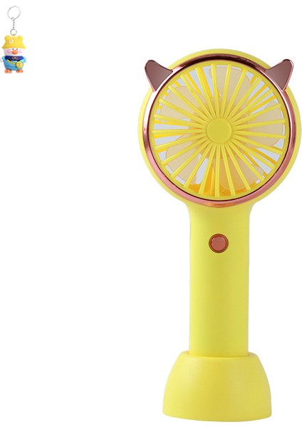 Işık ile Masaüstü Küçük Fan Açık Taşınabilir Şarj Edilebilir El Mini Sessiz Küçük (Yurt Dışından)