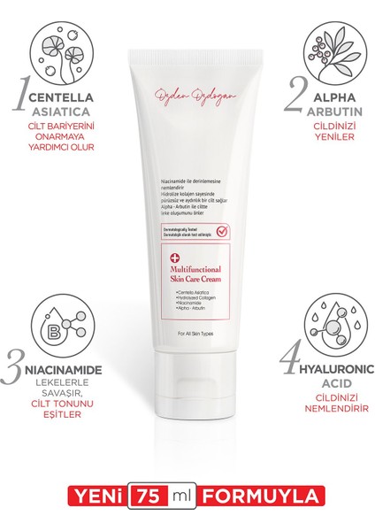 Yatıştırıcı ve Onarıcı Cilt Bakım Kremi 75 ml