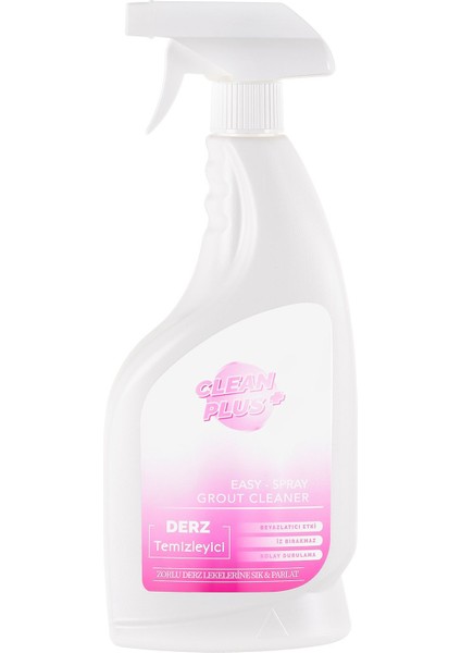 Clean Plus+ Beyazlatıcı Etkili Ultra Güçlü Derz Temizleyici 750 ml