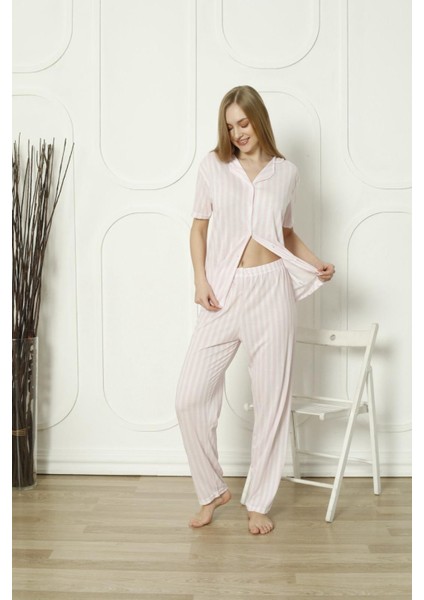 Düğmeli Pijama Takımı
