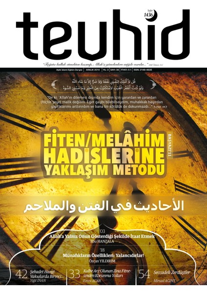 Tevhid Dergisi Sayı 35