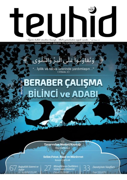 Tevhid Dergisi Sayı 39