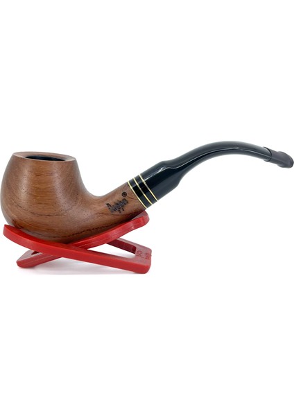 Bent Apple Erica Wood (Funda Kökü) Pipo 9 mm Filtreli El Yapımı - 2427