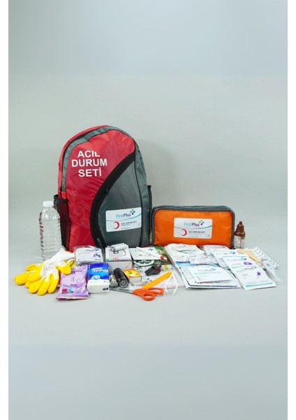 Çok Kapsamlı Deprem Çantası Malzemeleri Hazır Acil Durum Seti Afet Ilk Yardım Seti (Earthquake Bag)
