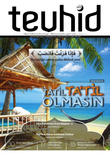 Tevhid Dergisi Sayı 29