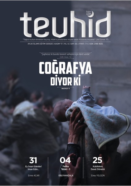 Tevhid Dergisi Sayı 65