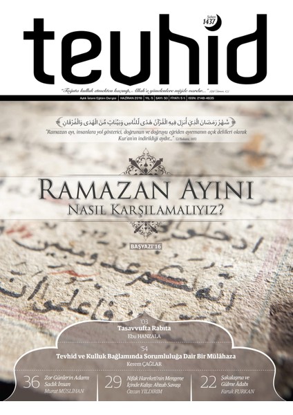 Tevhid Dergisi Sayı 50