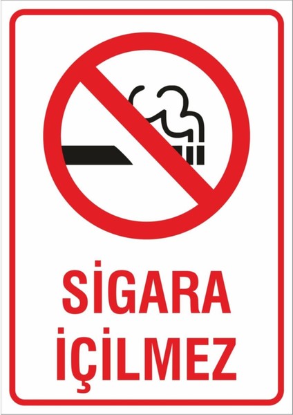 Iş Güvenliği Uyarı Levhası 24X34 cm IG012