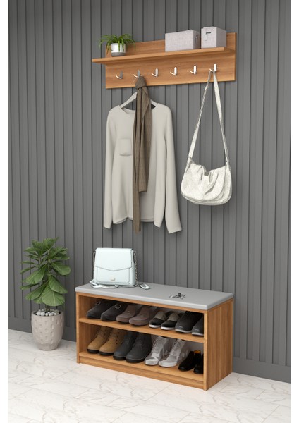 Asra Trend Puflu Ayakkabılık ve Askılık A-34 fiyatları