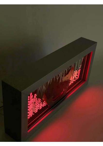 Dark Kaneki 3D Anime Lightbox Işıklı Kutu Tablo