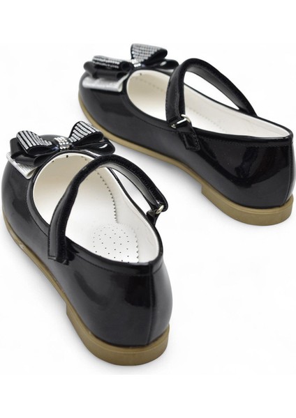 5952 Rahat Taban Tokalı Kız Çocuk Babet Ayakkabı Düğün Abiye Nişan Ayakkabısı fırsatları