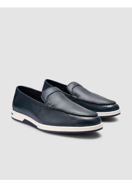 Deri Siyah Erkek Loafer